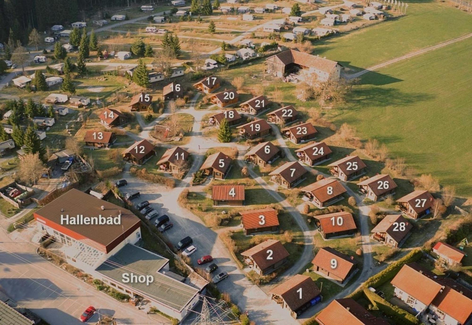 Ferienhaus Nr 6, Typ A, Feriendorf Jaegerpark, Bayerischer Wald Viechtach Kültér fotó